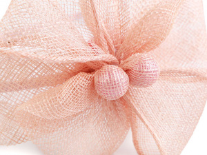 Fascinátor čelenka s květem