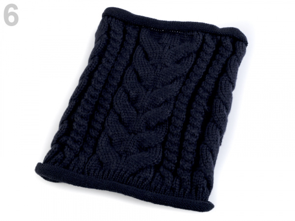 Pletený nákrčník / tunel