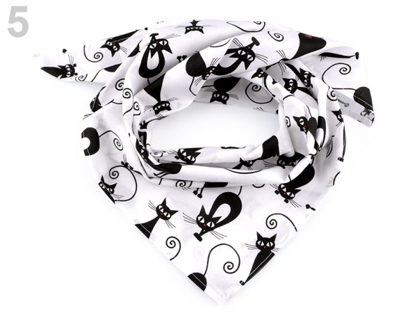 Bavlněný šátek 65x65 cm