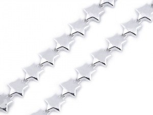 Řetěz - hvězdy šíře 10 mm vánoční