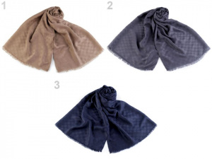 Šála kostky 70x180 cm