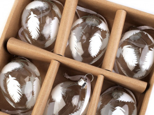 Velikonoční vajíčka s peříčky sada