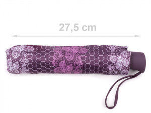 Dámský skládací vystřelovací deštník