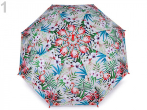 Dámský / dívčí deštník plameňák