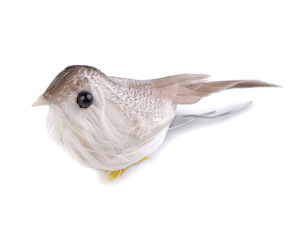 Dekorace ptáček s drátkem