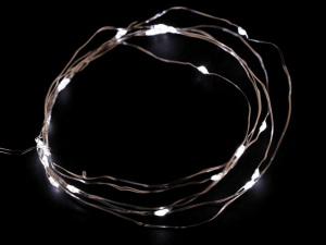 Vánoční LED osvětlení na baterie na dekorace