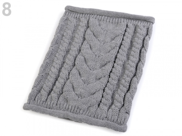 Pletený nákrčník / tunel