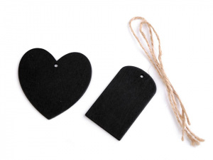 Tabulka / jmenovka s provázkem