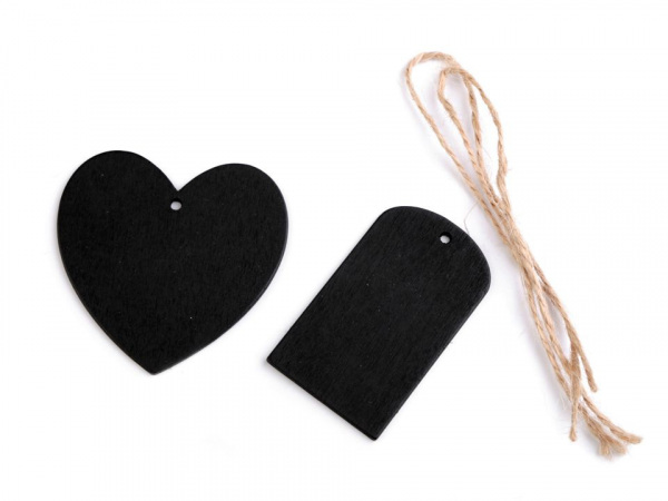 Tabulka / jmenovka s provázkem