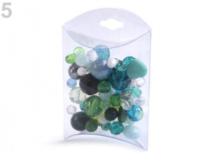 Skleněné korálky ramš ohňovky