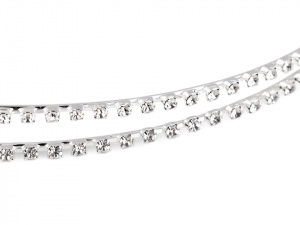 Štrasová čelenka do vlasů