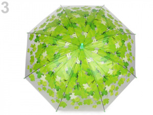 Dívčí průhledný deštník