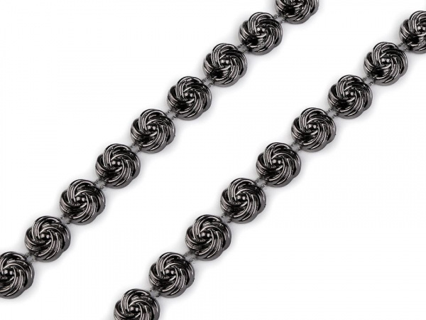 Růže na šňůře / borta šíře 10 mm