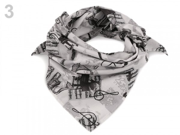 Bavlněný šátek 65x65 cm