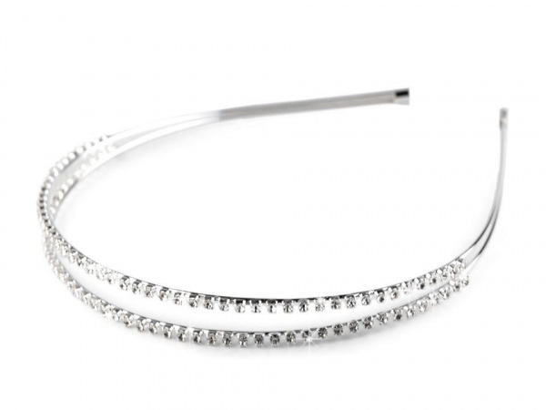 Štrasová čelenka do vlasů