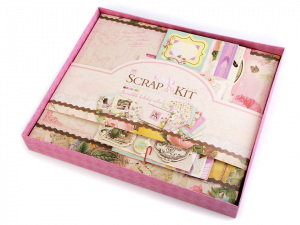 Scrapbooking sada album a doplňky