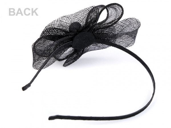 Fascinátor čelenka s květem