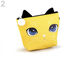 Peněženka / pouzdro kočka Languo 8x11 cm