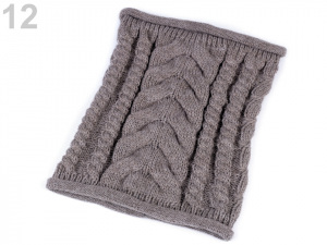 Pletený nákrčník / tunel