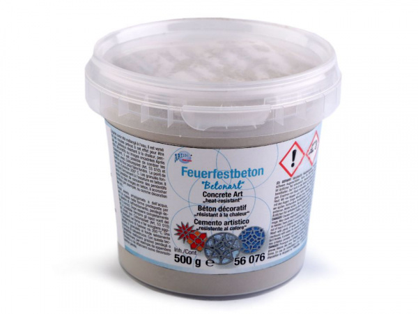 Kreativní beton žáruvzdorný 500 g