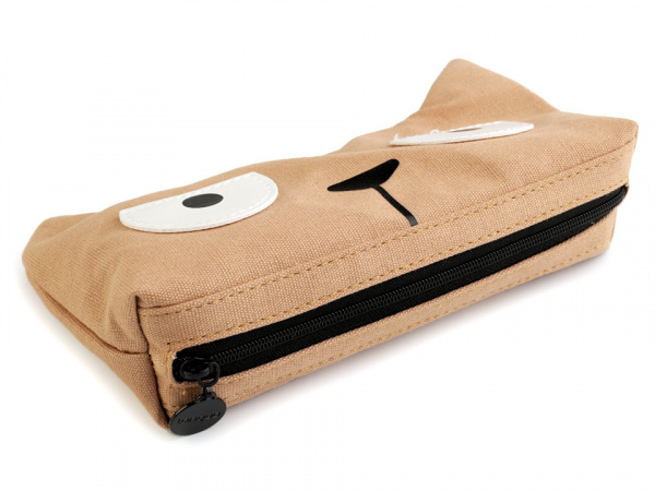 Pouzdro kočka, medvěd, sova, liška, prasátko Languo 11x20 cm