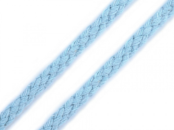 Oděvní / dekorační bavlněná šňůra Ø6 mm