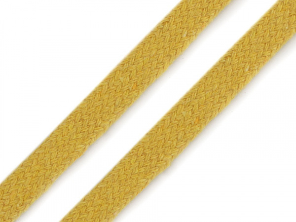 Šňůra plochá / dutinka šíře 10 mm