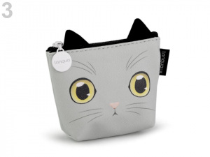 Peněženka / pouzdro kočka Languo 8x11 cm