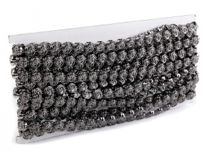 Růže na šňůře / borta šíře 10 mm