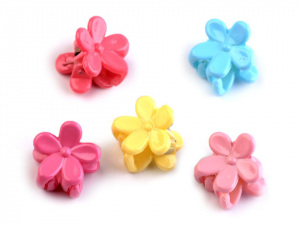 Skřipec do vlasů květ 14x14 mm