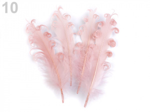 Husí peří kudrnaté délka 12-18 cm