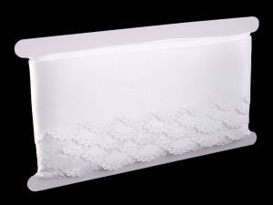 Saténová krajka / stuha šíře 65 mm svatební