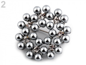 Perlová brož / svatební ozdoba na kytice