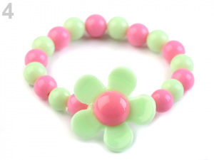 Dětský náramek s květem
