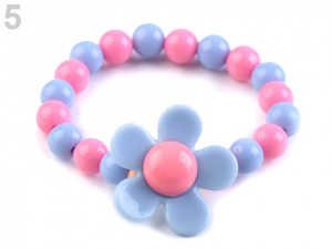 Dětský náramek s květem