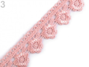 Vzdušná krajka šíře 33 mm