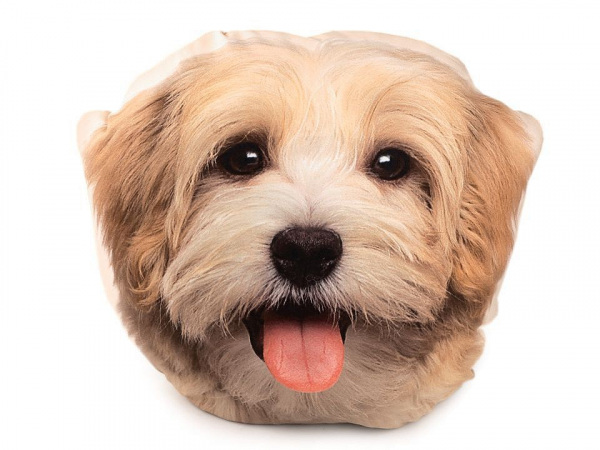 Dekorační polštář s výplní - kočka, pes, kůň, slon, auto, traktor