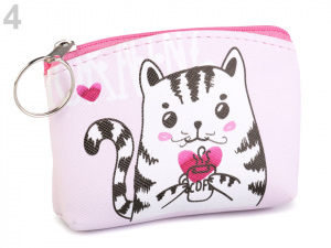 Peněženka / pouzdro sova, kočka, liška 8x11 cm