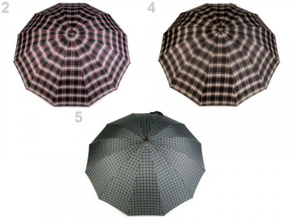 Deštník károvaný