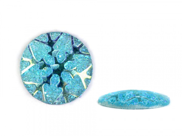 Kabošon vločka Ø11 mm k nalepení