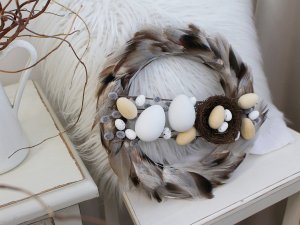 Proutěné hnízdo Ø8 cm