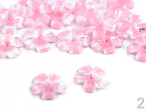 Broušený květ našívací Ø12 mm