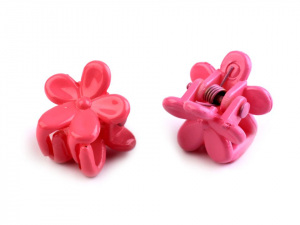 Skřipec do vlasů květ 14x14 mm