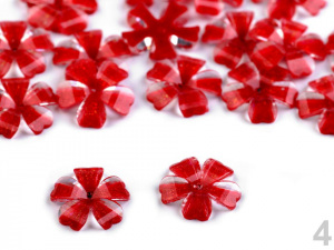 Broušený květ našívací Ø12 mm