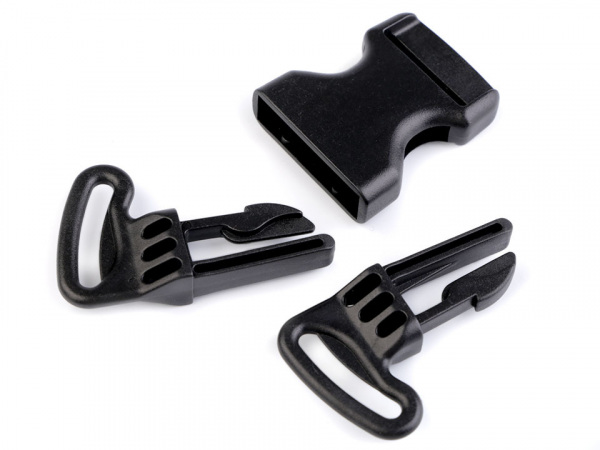 Spona šíře 25 mm 3 dílná / 3 bodová