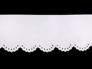 Saténová krajka / stuha šíře 65 mm svatební