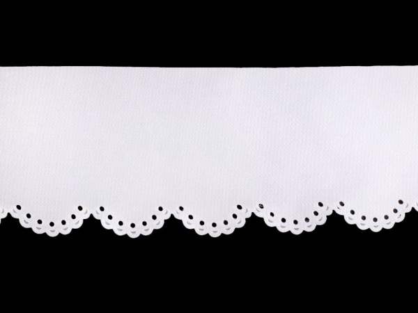 Saténová krajka / stuha šíře 65 mm svatební