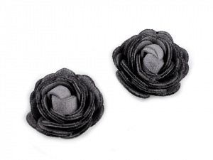 Květ růže Ø20 mm eko kůže