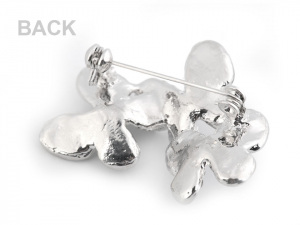 Brož / svatební ozdoba kytice - motýlci