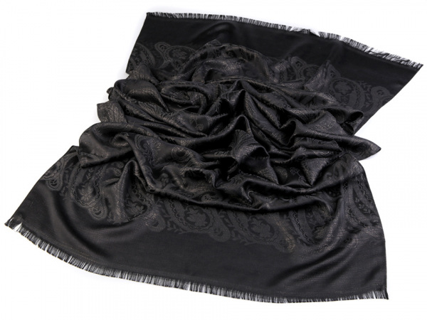 Šála s jemným lurexem 68x175 cm